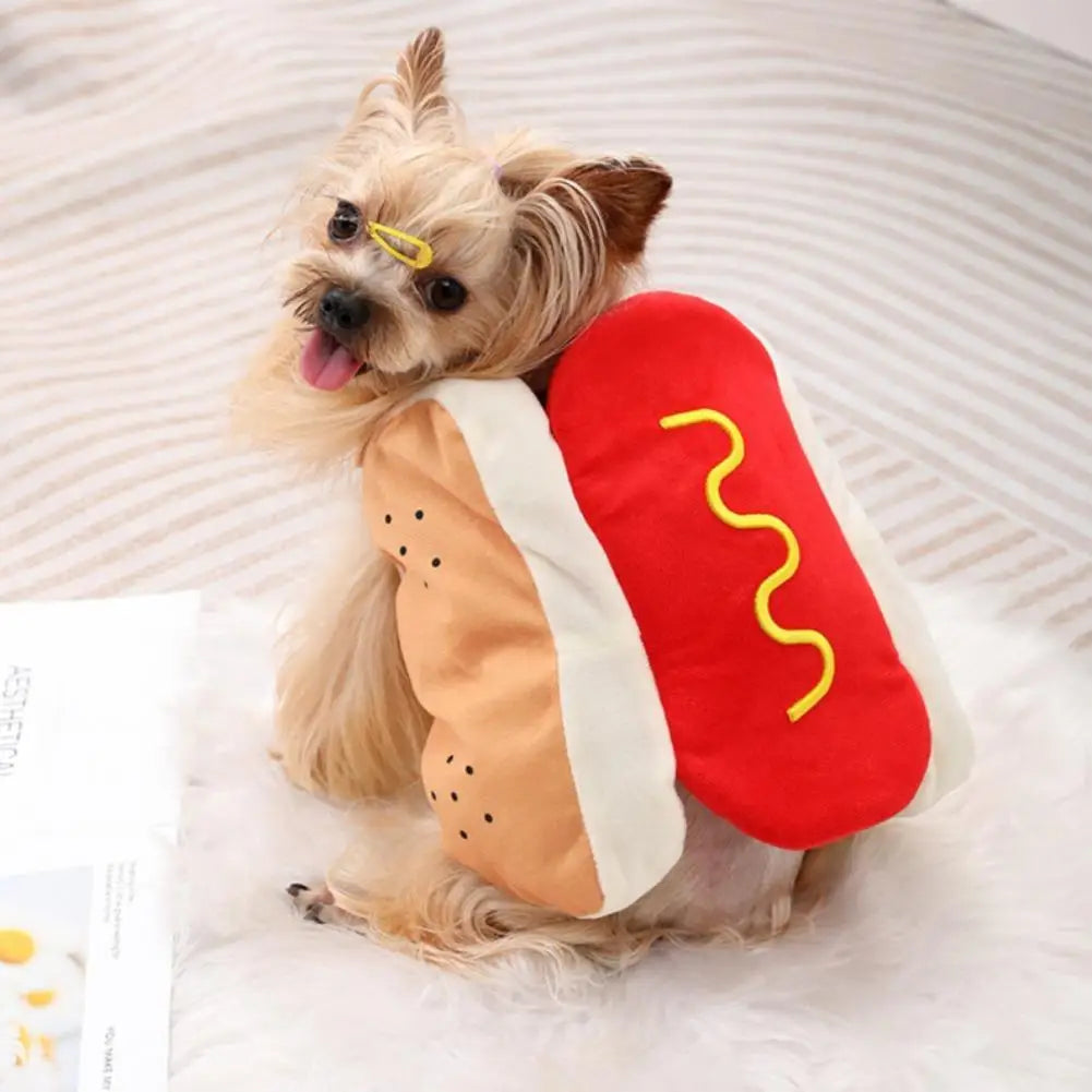 Hot dog costume real product photo